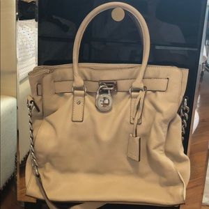 MK cream purse, a beautiful color